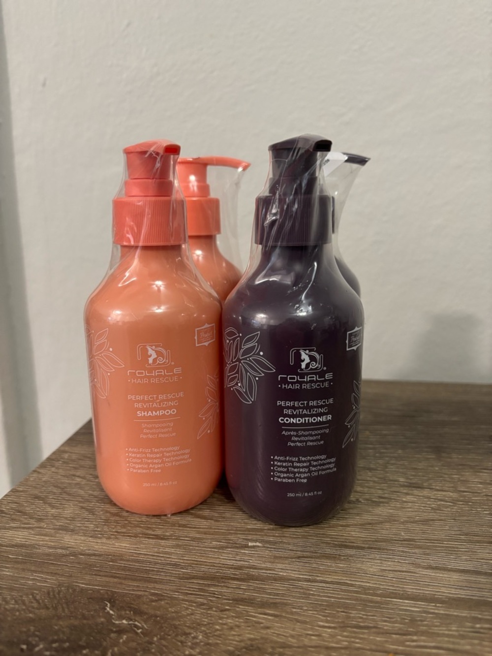 Perfect Rescue Revitalizing Shampoo & Conditioner - Coral & Plum